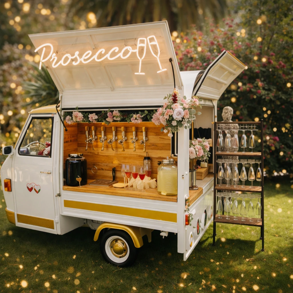 Prosecco Van na wesele